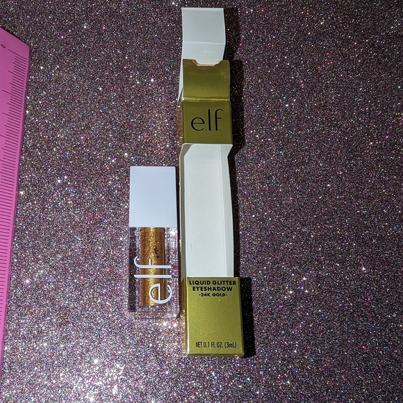 ELF Makeup 4 24k Gold Liquid Glitter Eyeshadow Elf Elf Cosmetics